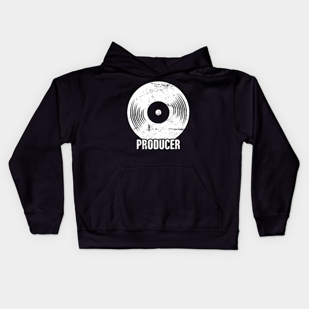 Gift For Music Producer / Mastering Engineer Kids Hoodie by MeatMan